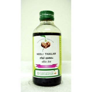 Vaidyaratnam Ayurvedic, Neeli Thailam, 200 ml